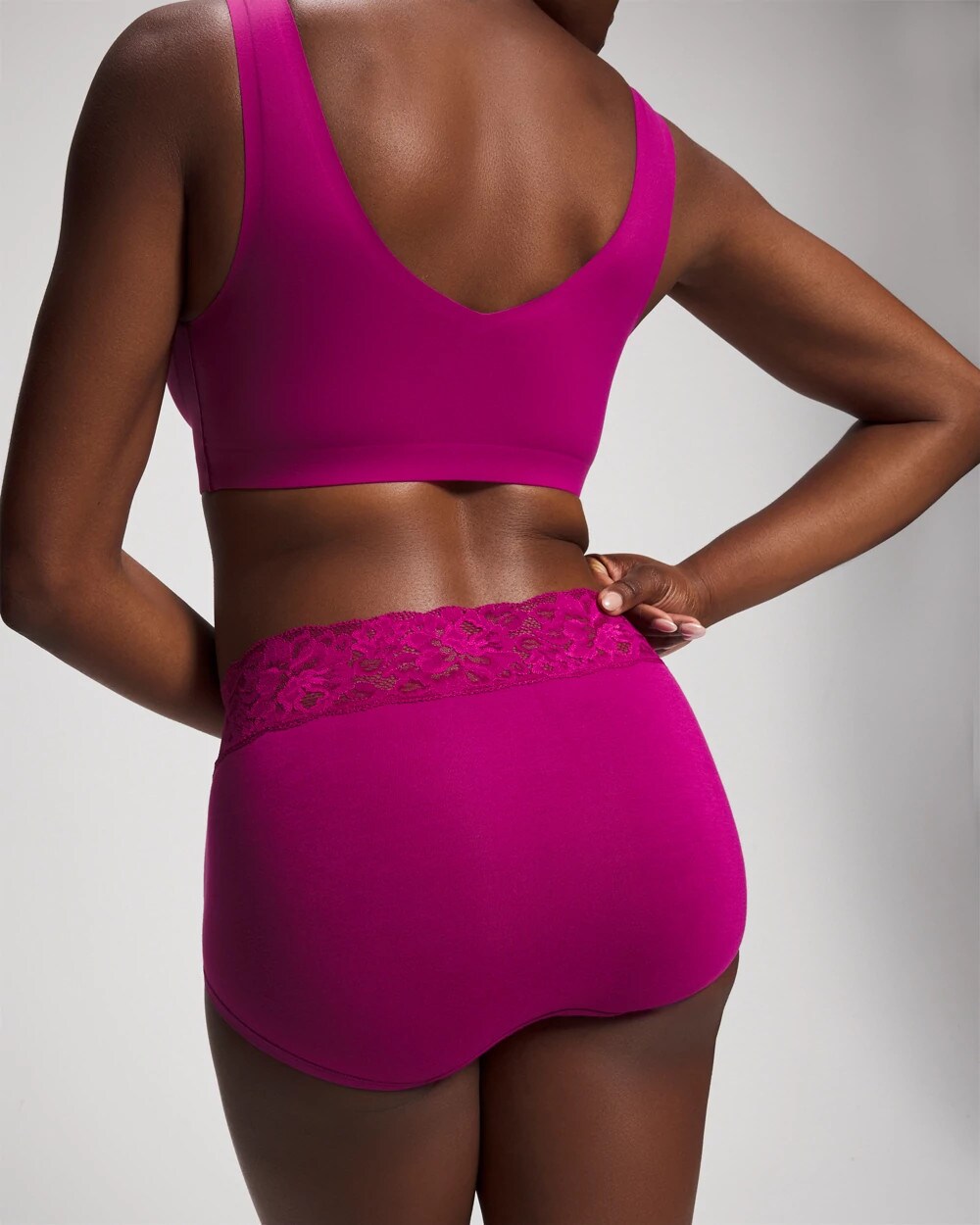 Soma Brief Panty with Super Soft Signature Lace