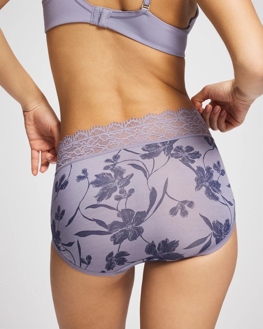 Soma Brief Panty with Enchanting Lace