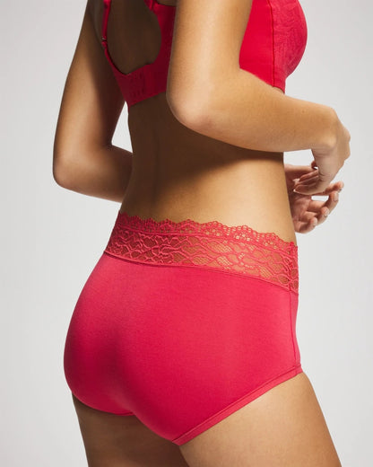 Soma Brief Panty with Enchanting Lace