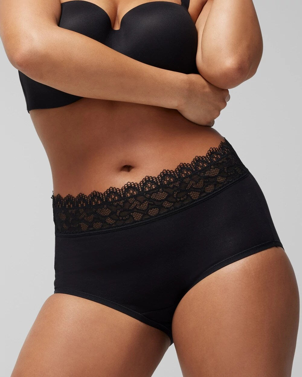 Soma Brief Panty with Enchanting Lace