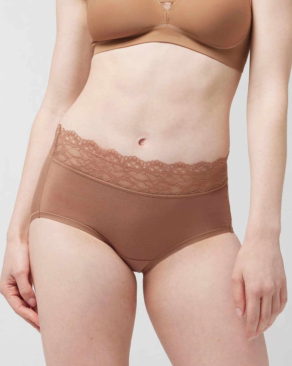 Soma Brief Panty with Enchanting Lace
