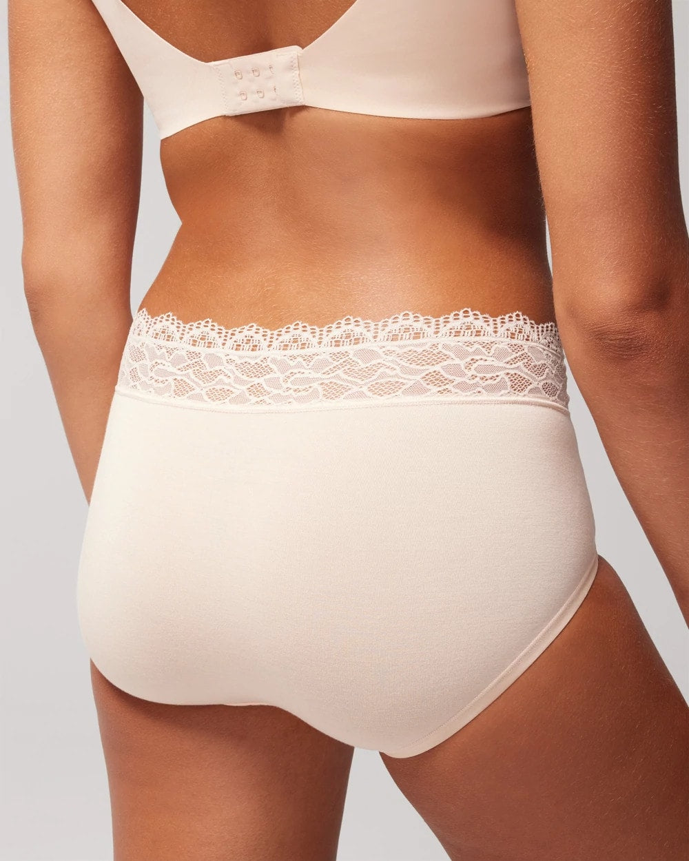 Soma Brief Panty with Enchanting Lace