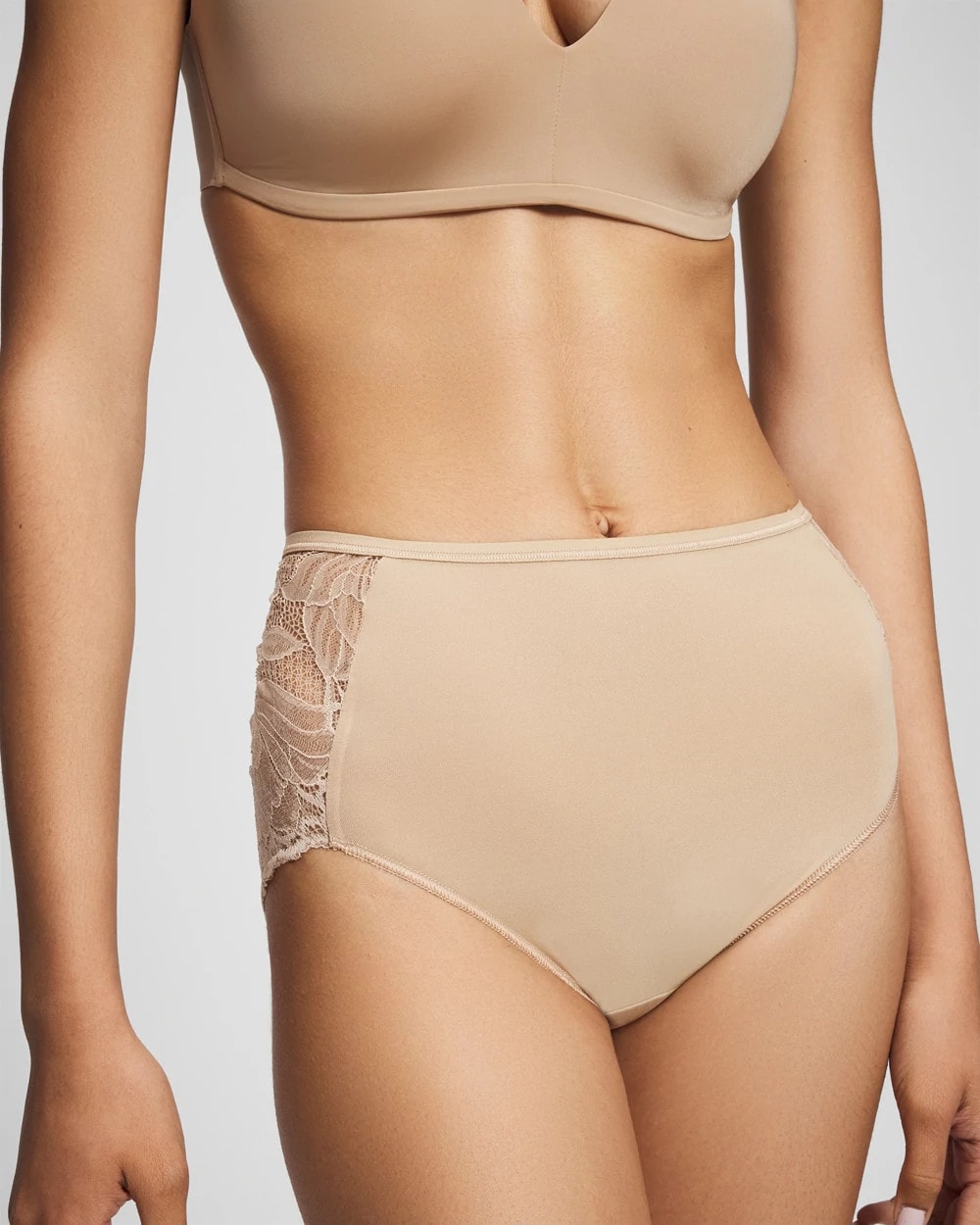 Soma Lace Back Modern Brief Panty
