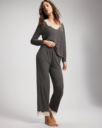 Soma Lace Trim Pajama Pant