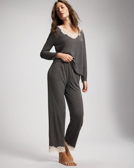 Soma Lace Trim Pajama Pant