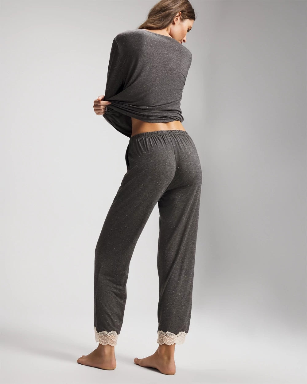 Soma Lace Trim Pajama Pant