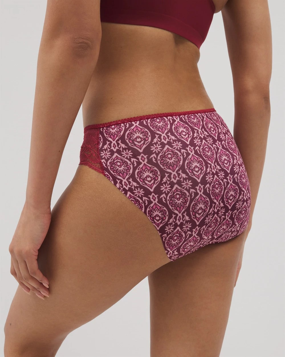 Soma Edge Hipster Panty with Lace