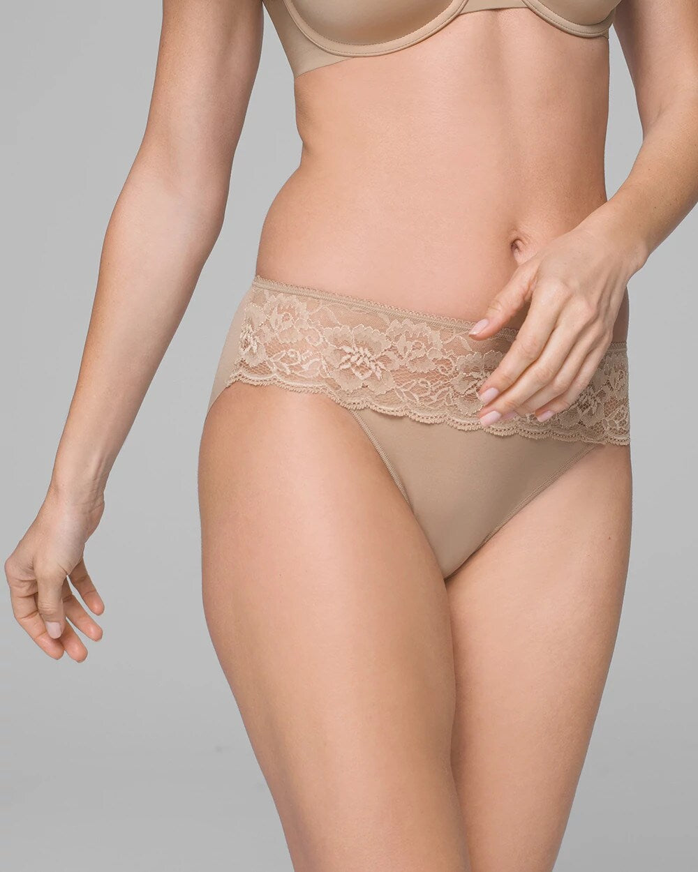 Soma Hipster Panty with Lace