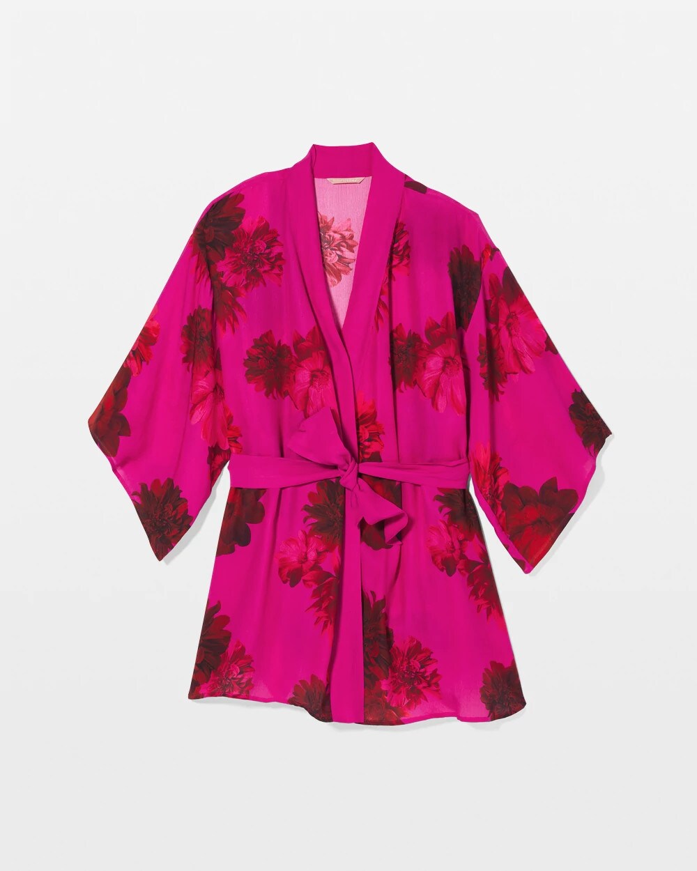 Soma Silk Chiffon Short Robe