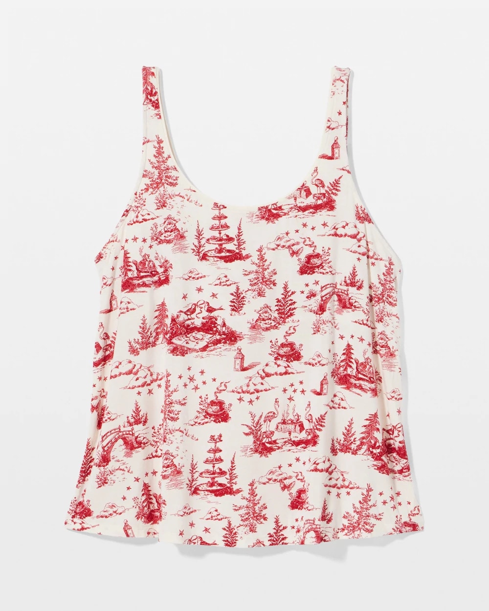 Soma Pajama Tank With Piping
