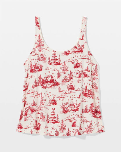 Soma Pajama Tank With Piping