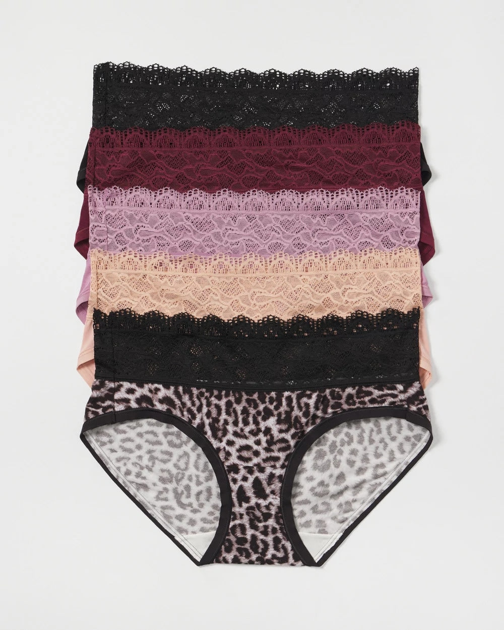 Soma Hipster Panty with Super Soft Enchanting Lace 5 pack