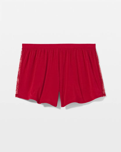Soma Lace Relaxed Pajama Short
