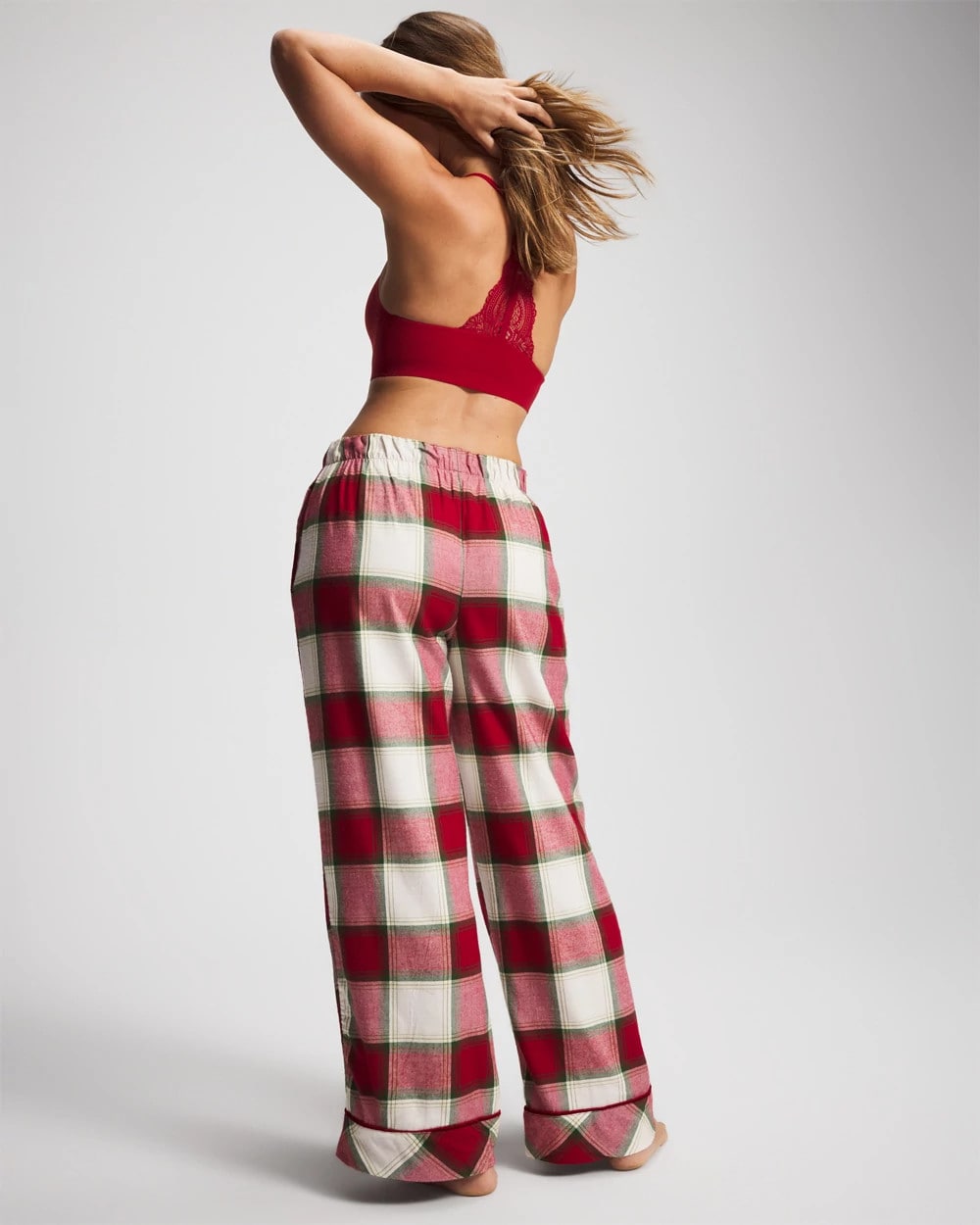 Soma Velvet Piped Relaxed Pajama Pant