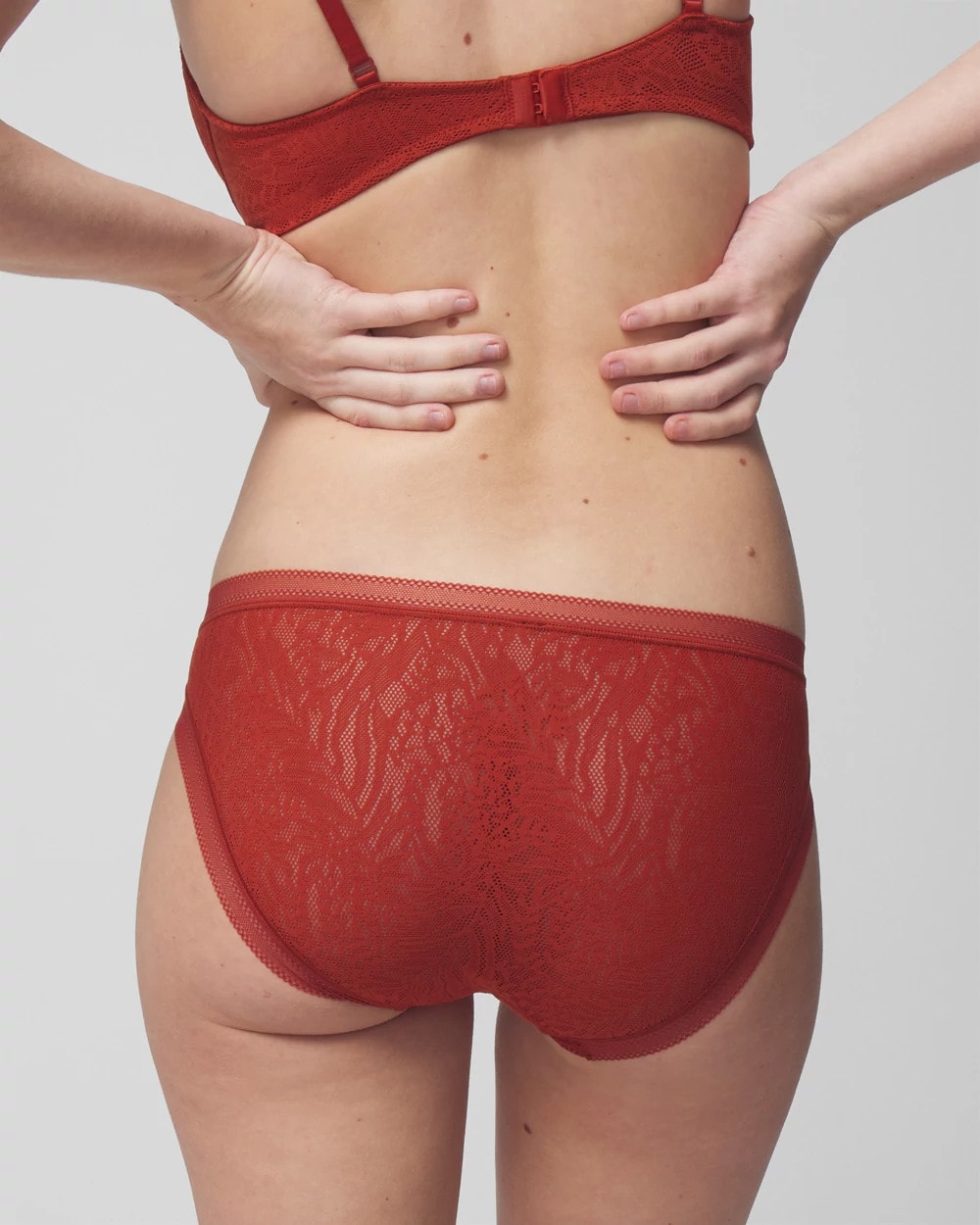 Soma Soma Hipster Panty with Stretch Lace