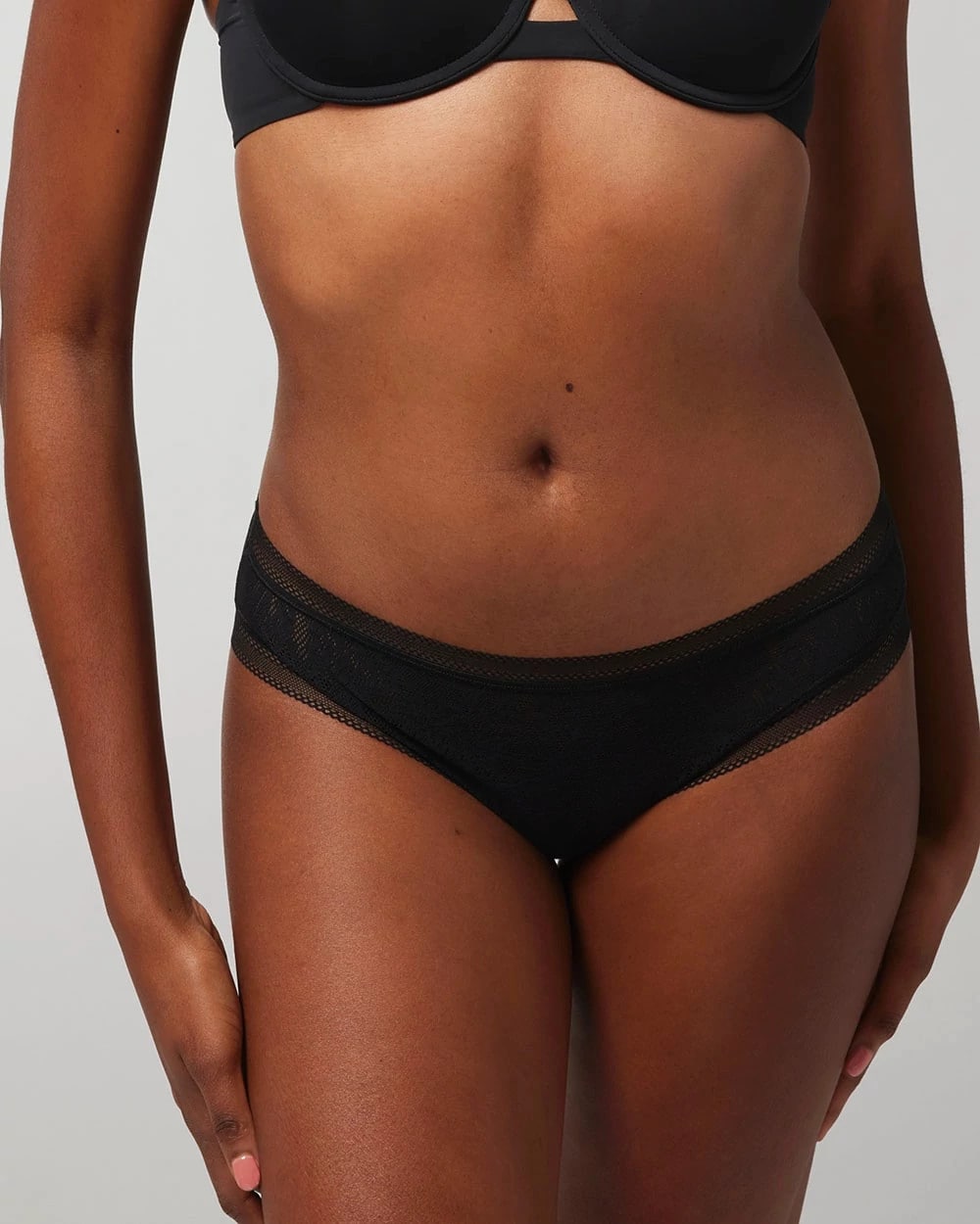 Soma Soma Hipster Panty with Stretch Lace