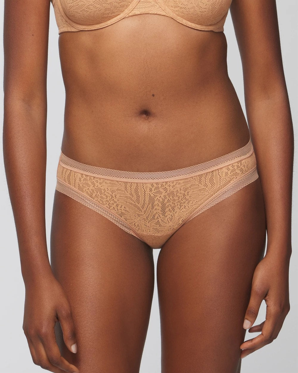 Soma Soma Hipster Panty with Stretch Lace