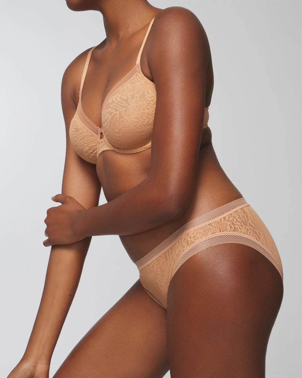 Soma Soma Hipster Panty with Stretch Lace