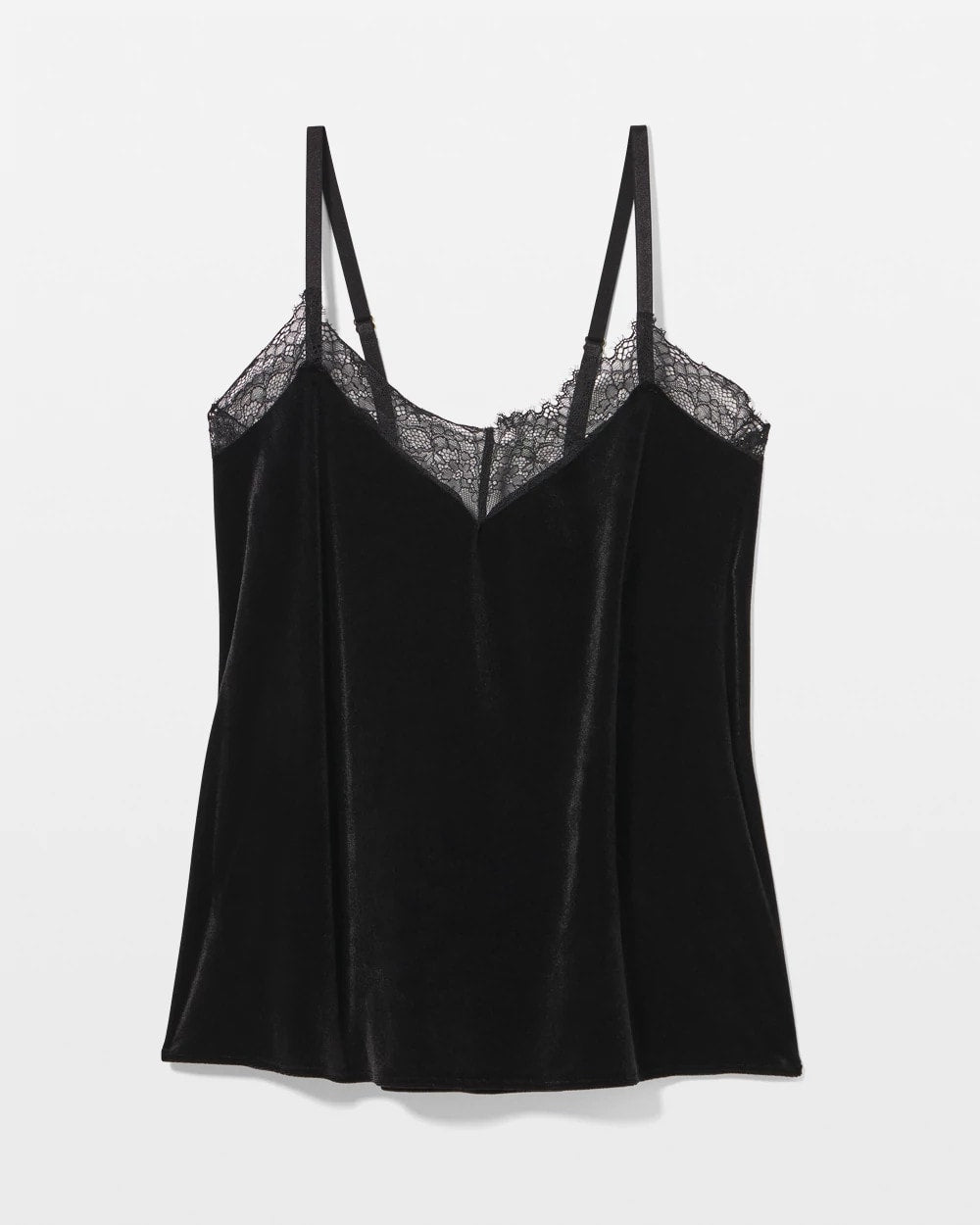 Soma Velvet Lace Trim Pajama Cami