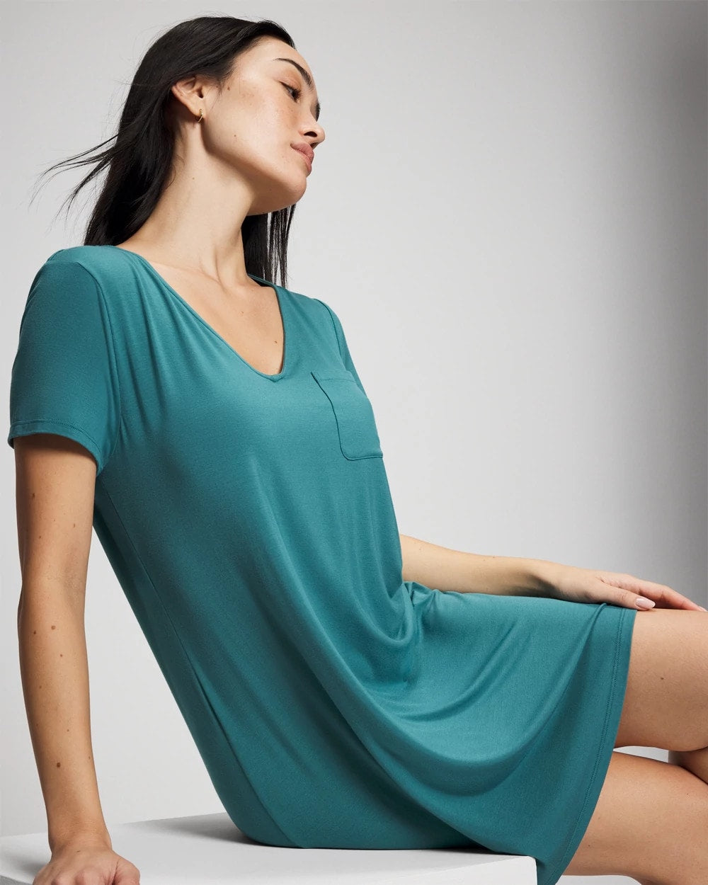 Soma Short-Sleeve Sleepshirt