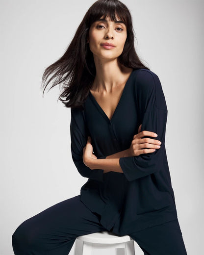 Soma Button-Up Pajama Top