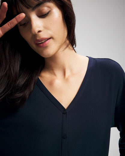 Soma Button-Up Pajama Top