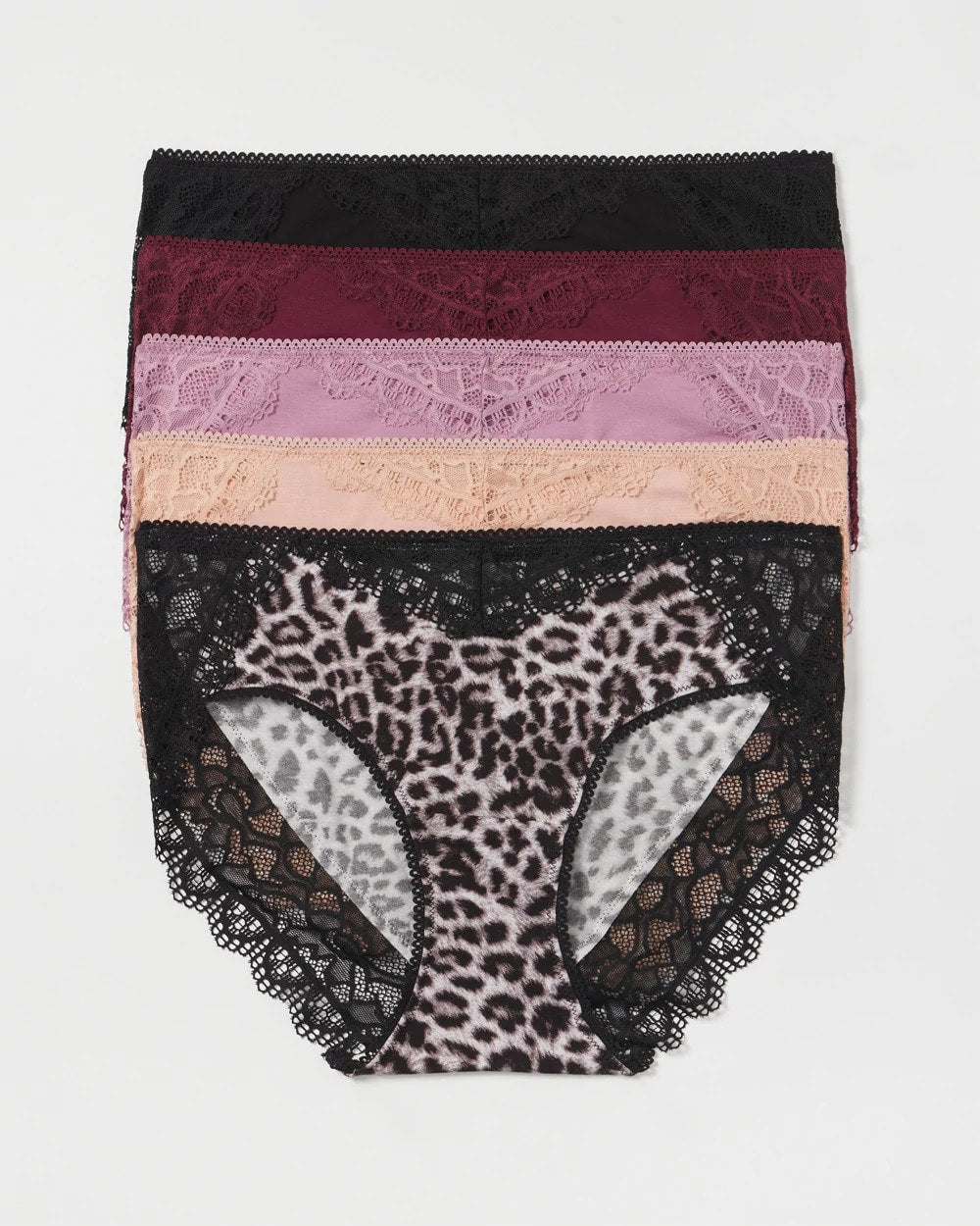 Soma Lace Hipster 5 Pack