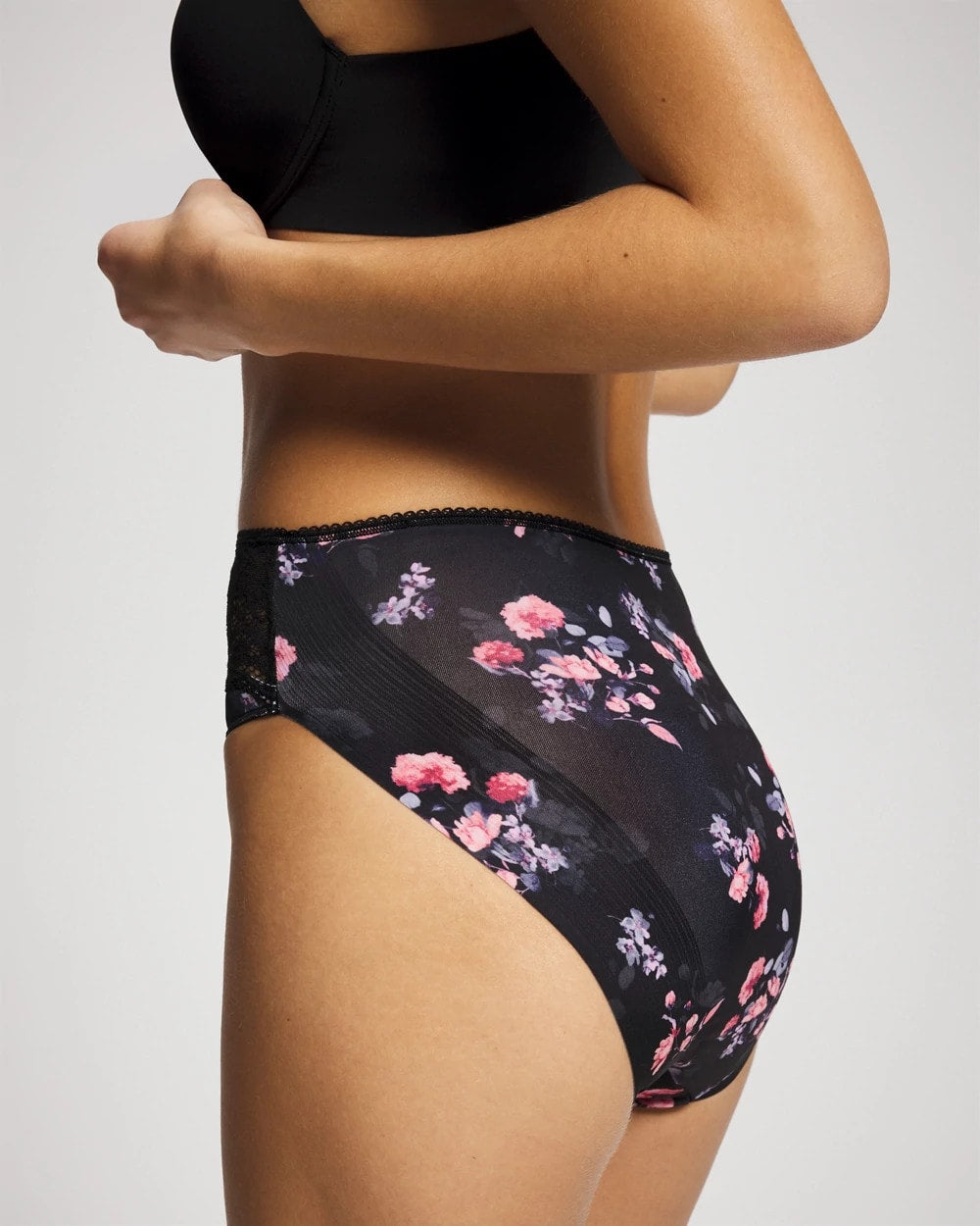 Soma Edge High-Leg Panty with Lace