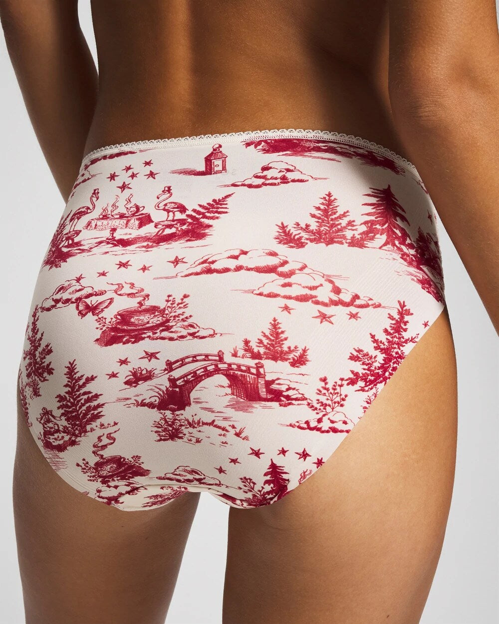 Soma Edge High-Leg Panty with Lace