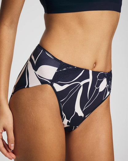 Soma Tummy High-Leg Brief Panty with Lace