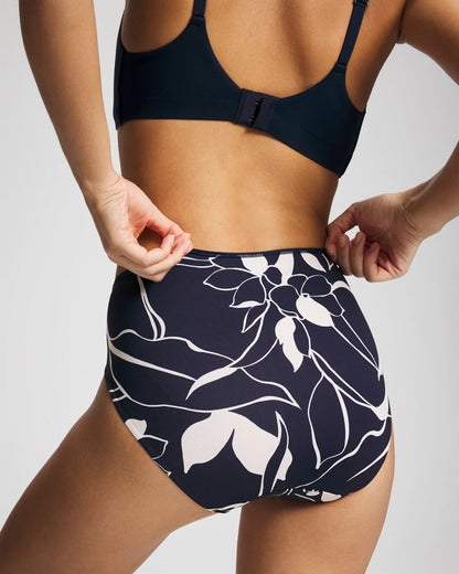 Soma Tummy High-Leg Brief Panty with Lace