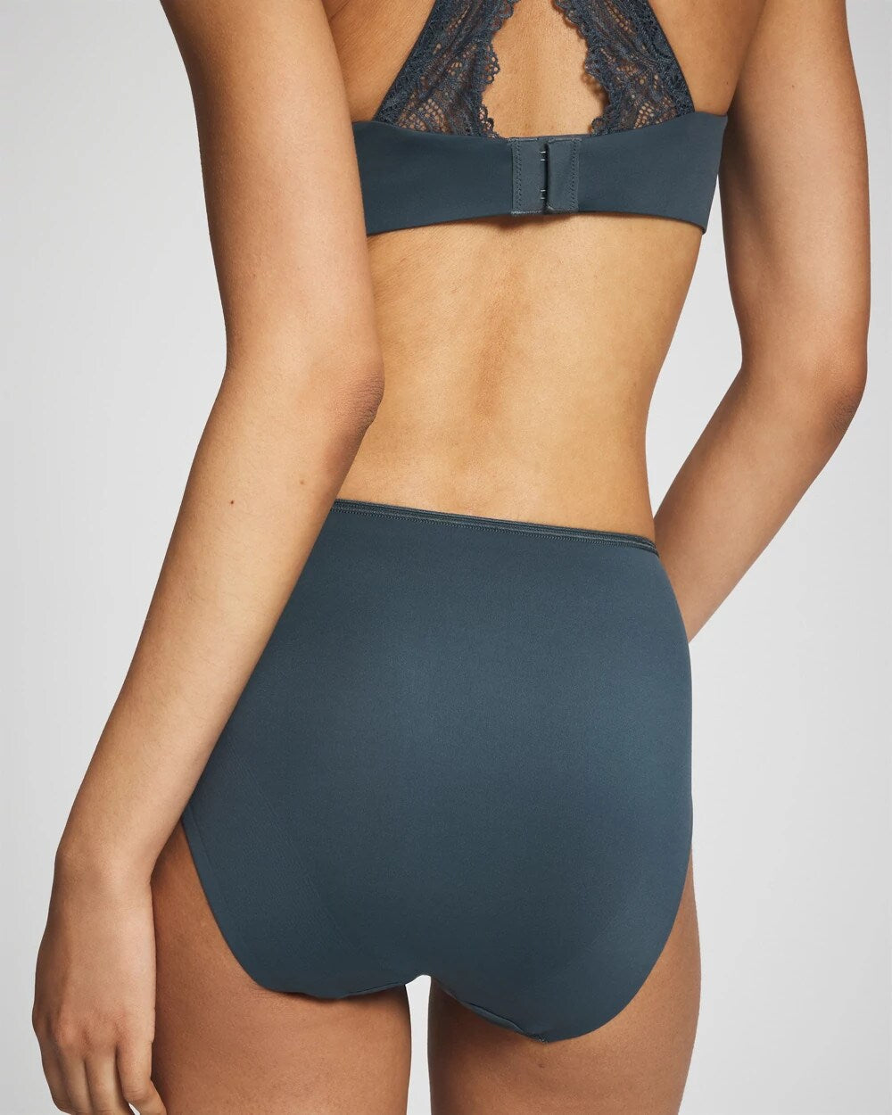 Soma Tummy High-Leg Brief Panty with Lace