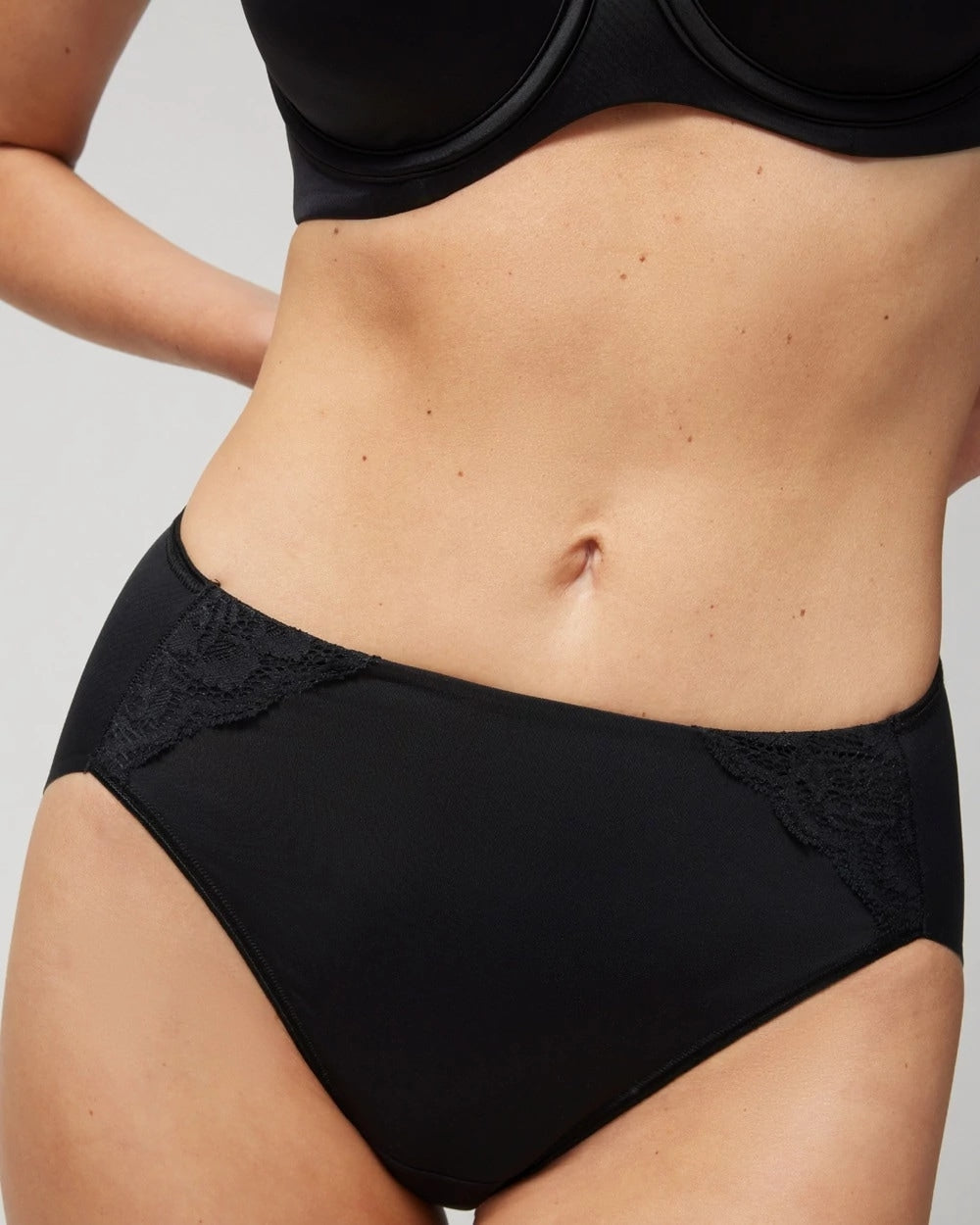 Soma High-Leg Brief Panty with Lace