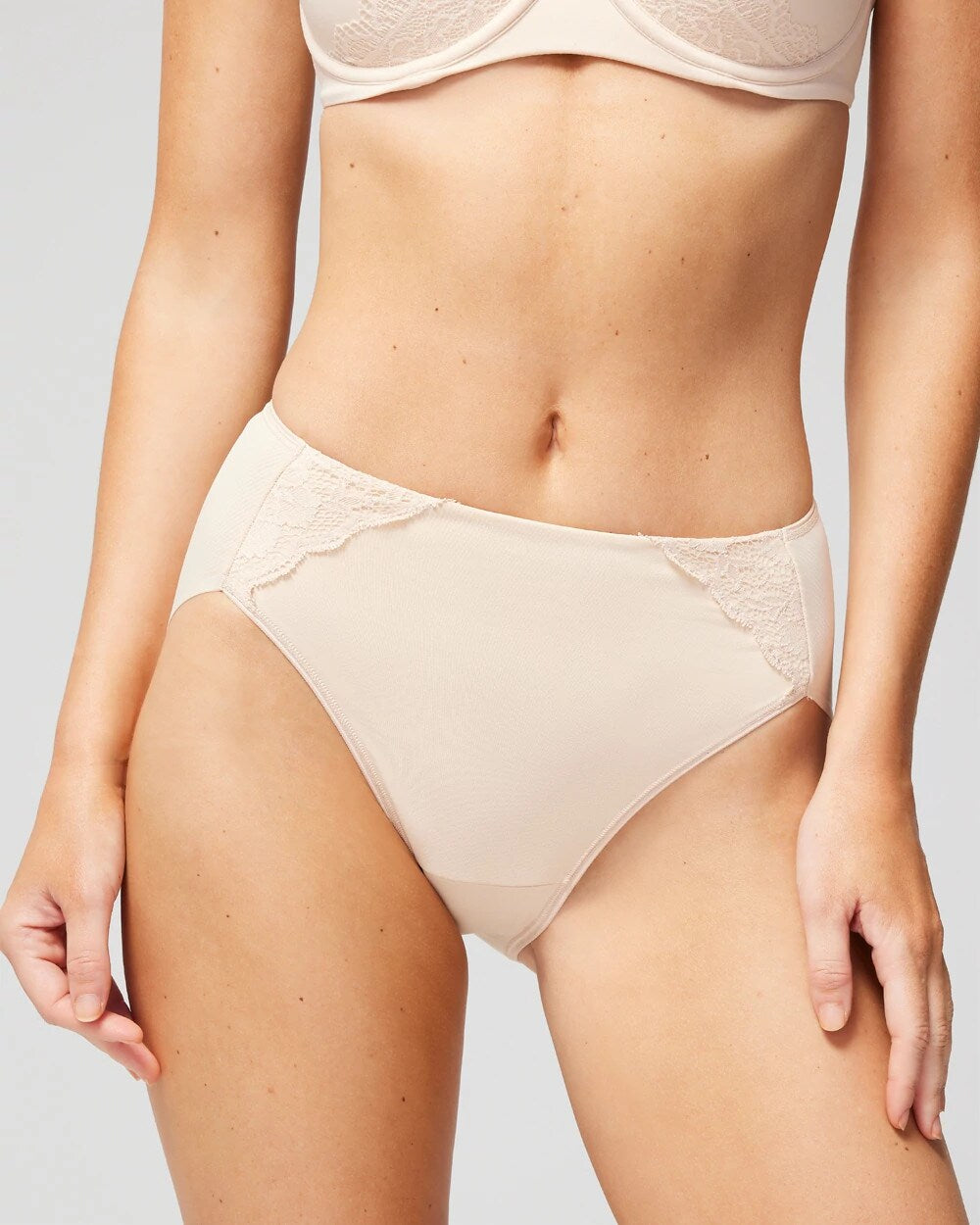 Soma High-Leg Brief Panty with Lace