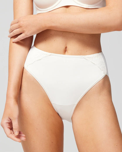 Soma High-Leg Brief Panty with Lace