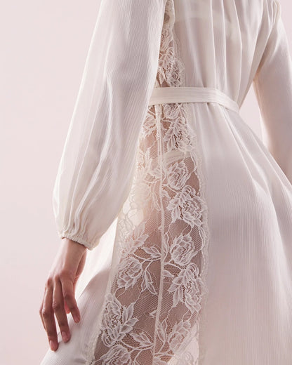 Soma Soma's Sexiest Silk Chiffon Long Robe