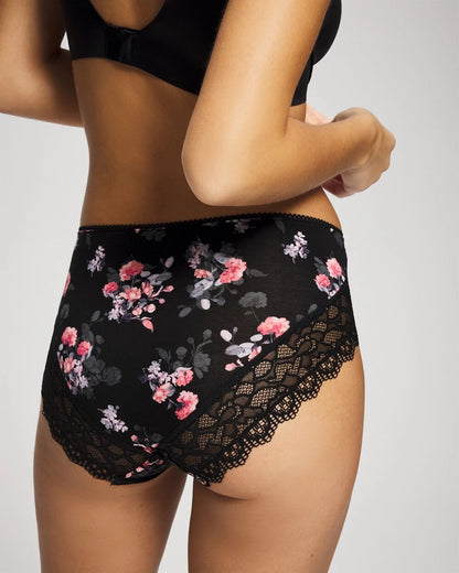 Soma High-Leg Panty with Enchanting Lace