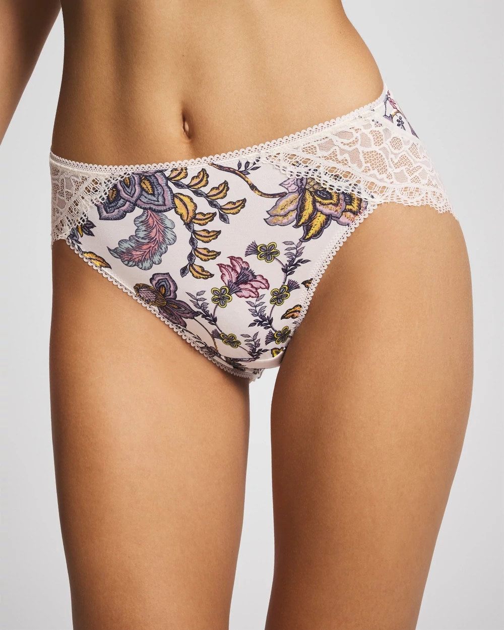 Soma High-Leg Panty with Enchanting Lace