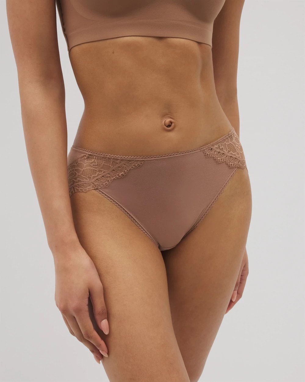 Soma High-Leg Panty with Enchanting Lace