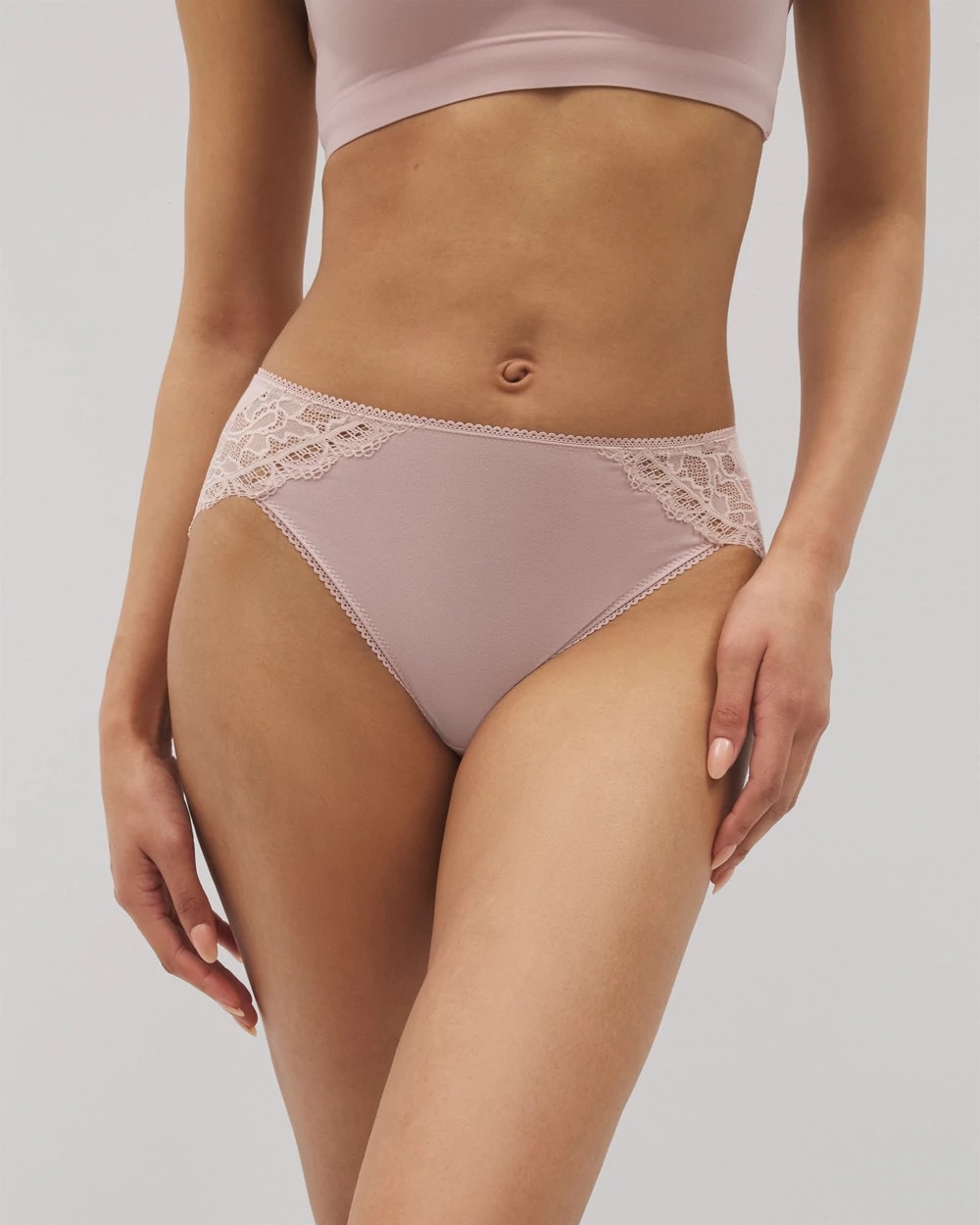 Soma High-Leg Panty with Enchanting Lace
