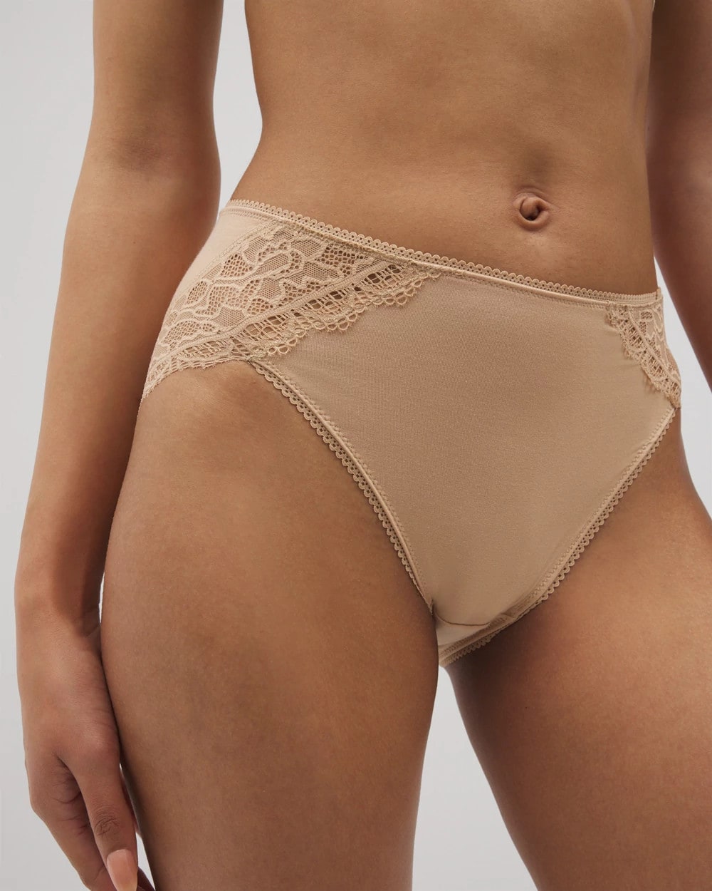 Soma High-Leg Panty with Enchanting Lace