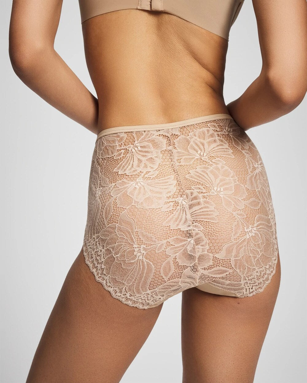 Soma Lace Back High-Leg Panty
