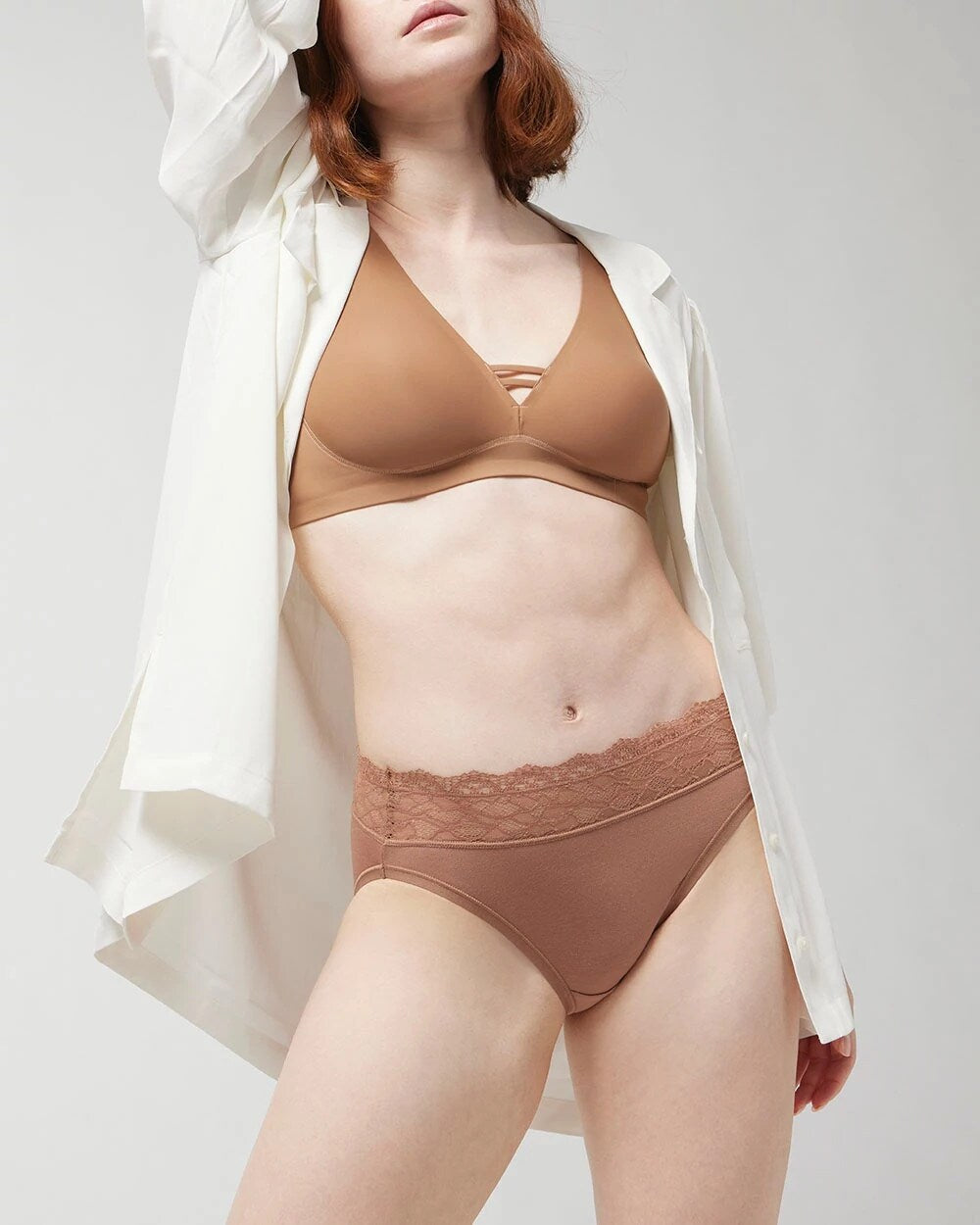 Soma High-Leg Panty with Enchanting Lace