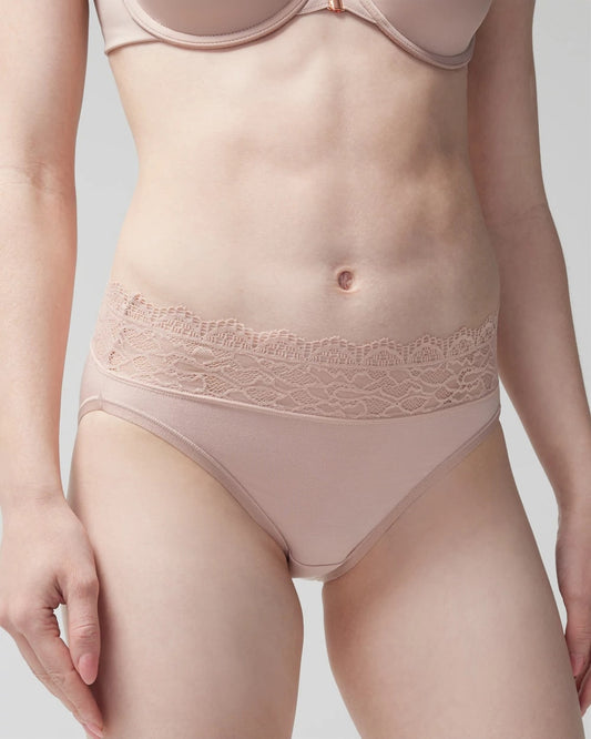 Soma High-Leg Panty with Enchanting Lace