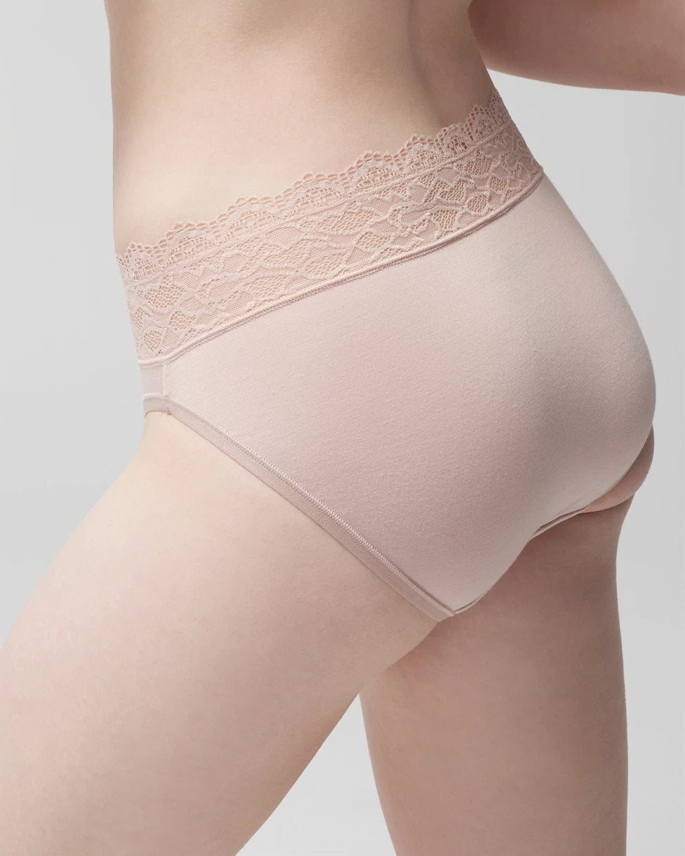 Soma High-Leg Panty with Enchanting Lace