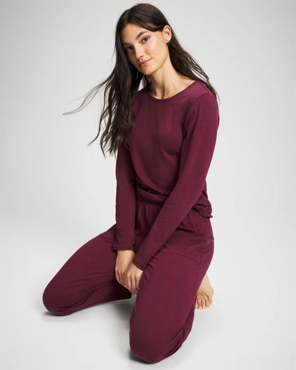 Soma Ruched Long Sleeve Pajama Tee