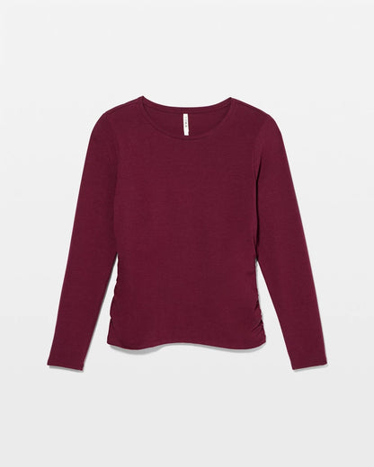 Soma Ruched Long Sleeve Pajama Tee