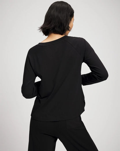 Soma Most Loved Cotton Long Sleeve Pajama Tee