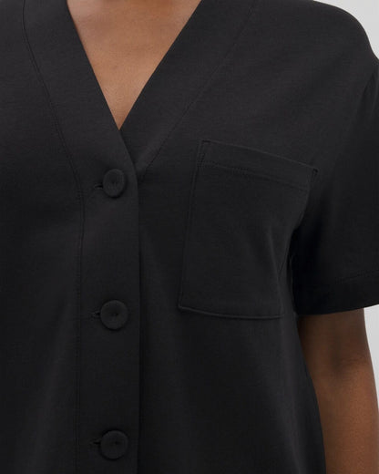Soma Button-Front Pajama Tee