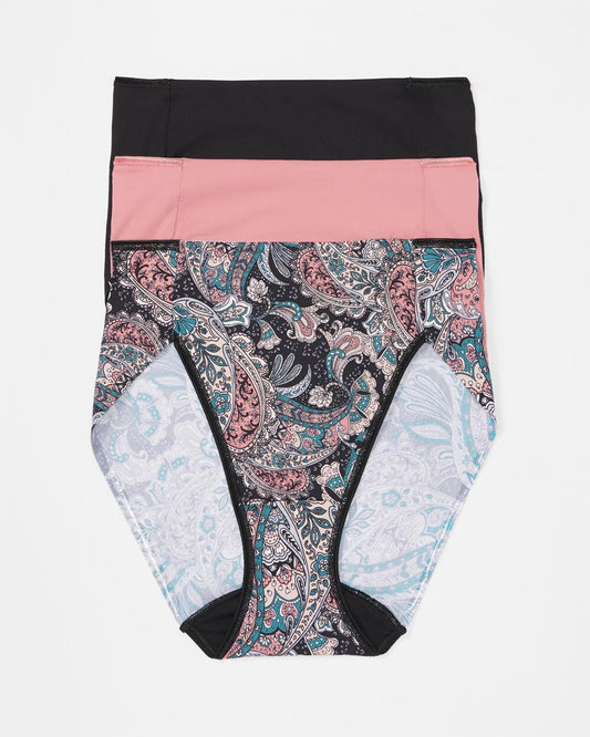 Soma Tummy High-Leg Brief Panty 3 Pack